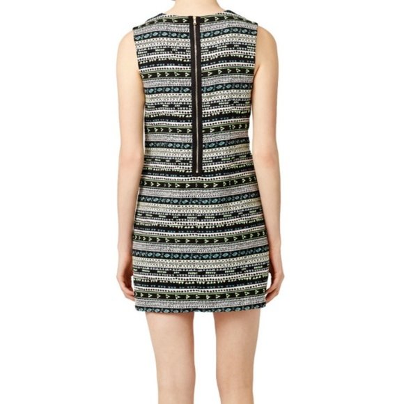 Cynthia Steffe Courtney Sleeveless Shift Dress  Surf Teal - Picture 2 of 12